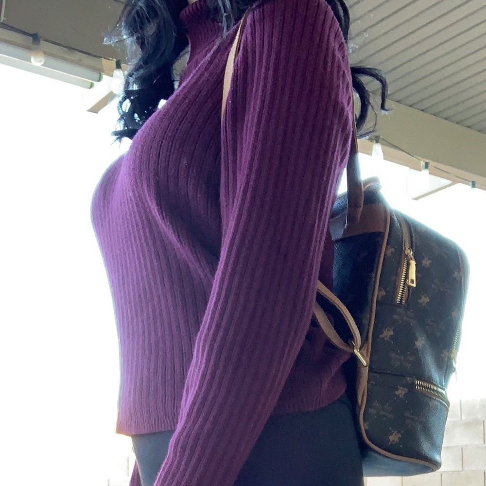 Purple sangria color long neck